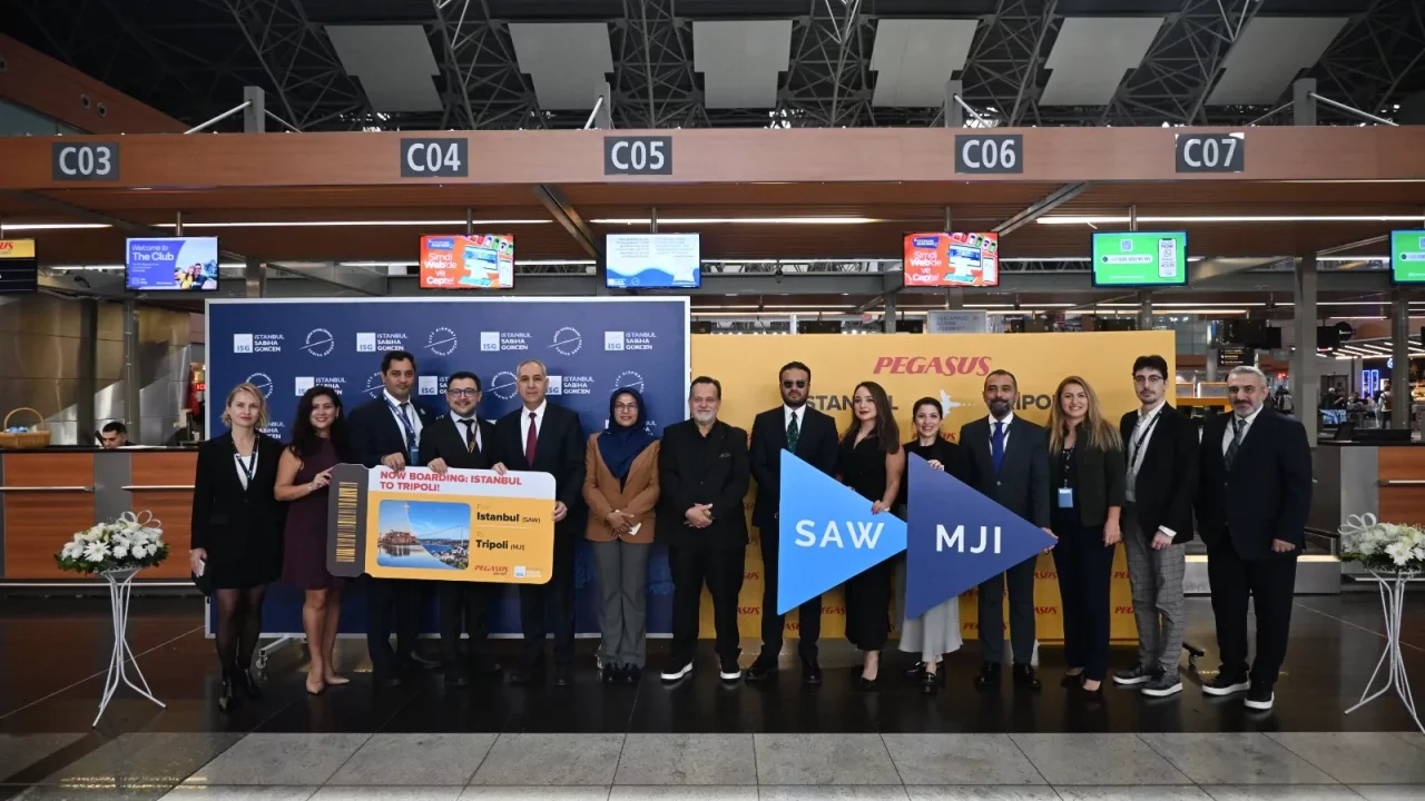 Sabiha Gökçen Havalimanı Trablus Seferlerini Başlatıyor