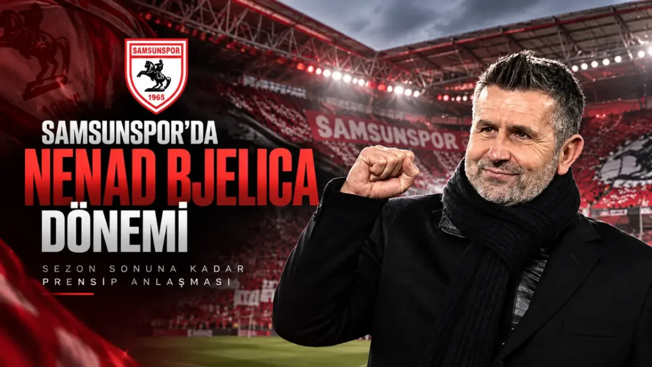 Samsunspor Nenad Bjelica ile anlaşma sağladı