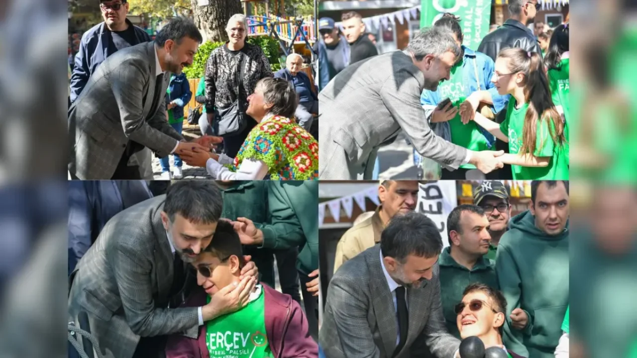 Serebral palsi farkındalığı için Ankara'da buluştular