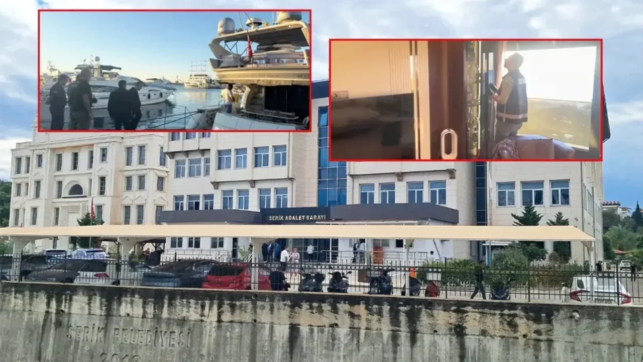 Serik operasyonu şüphelileri adli kontrolle serbest.