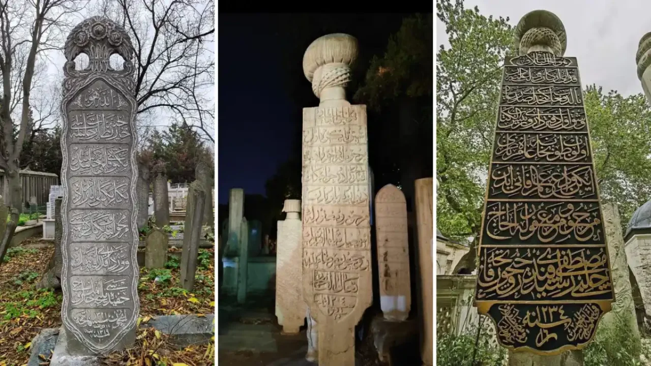 Tarihi mezar taşları dijital arşivle korunuyor