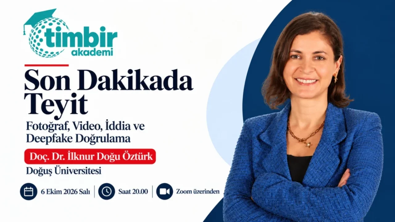 TİMBİR Akademi’de “Son Dakikada Teyit” eğitimi
