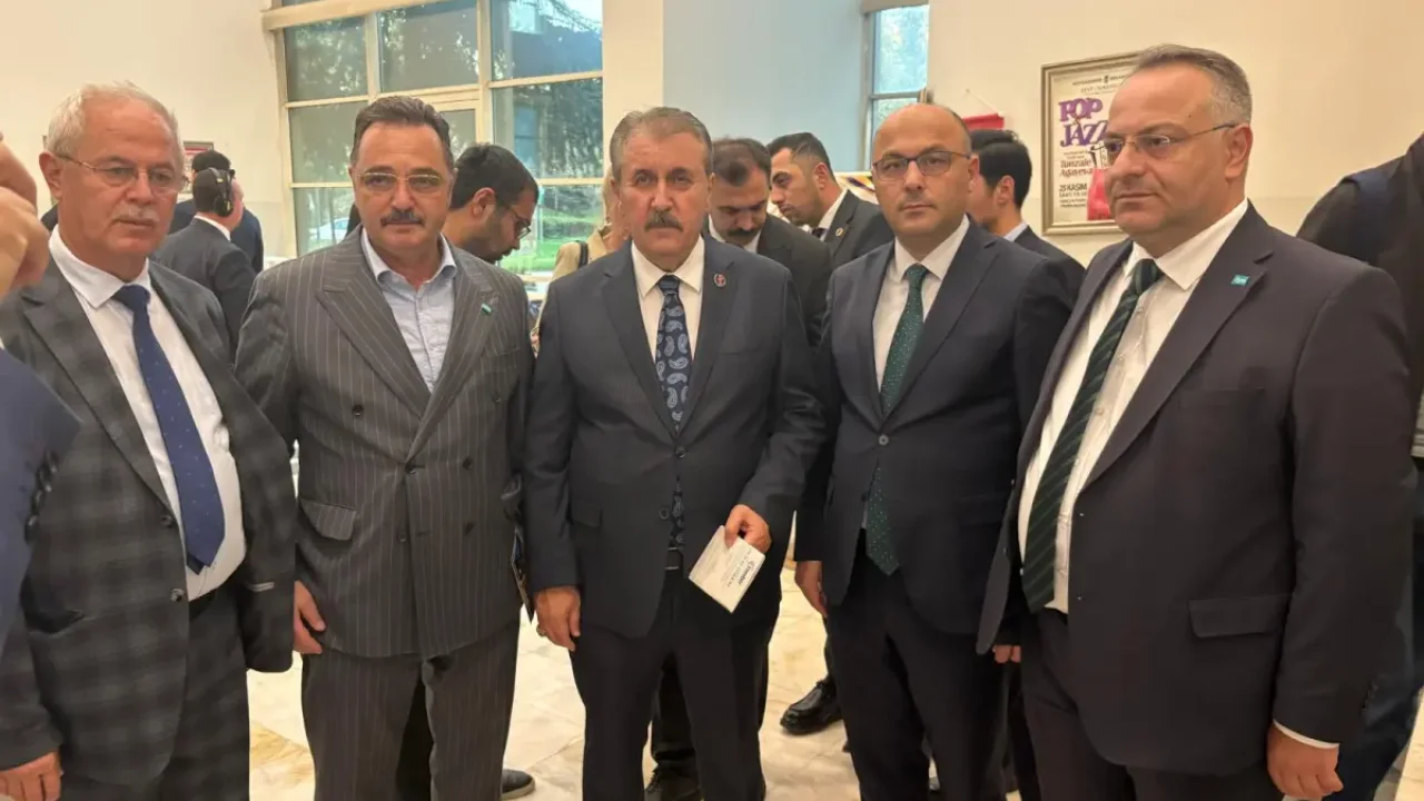 TİMBİR heyeti BBP lideri Destici ile bir araya geldi