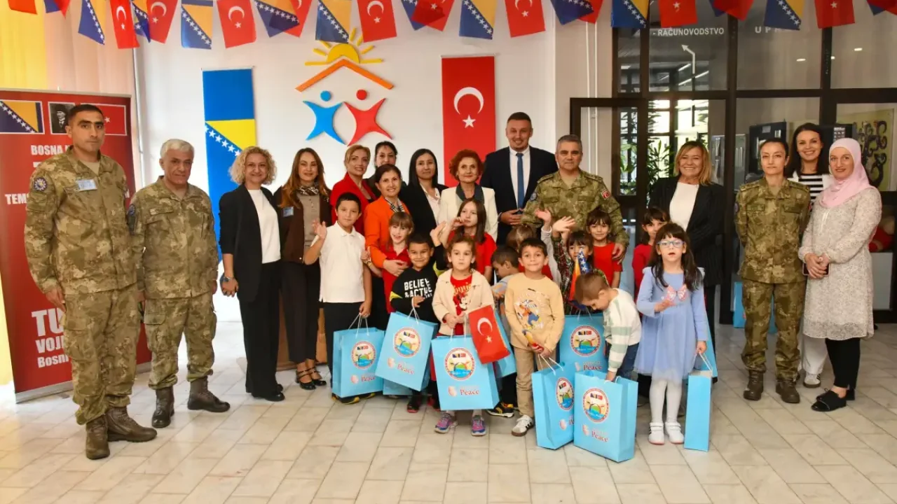 Türkiye'den Bosna Hersek'teki çocuklara destek