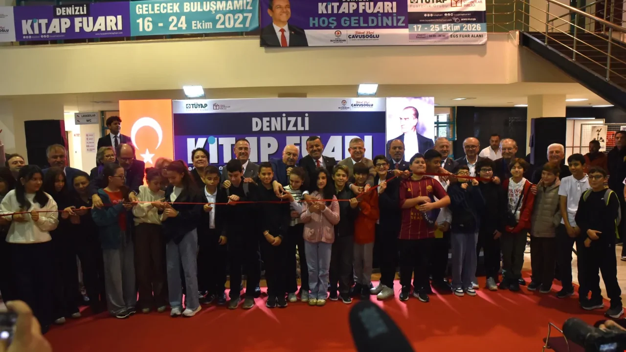 Tüyap Denizli Kitap Fuarı Kapılarını Açtı