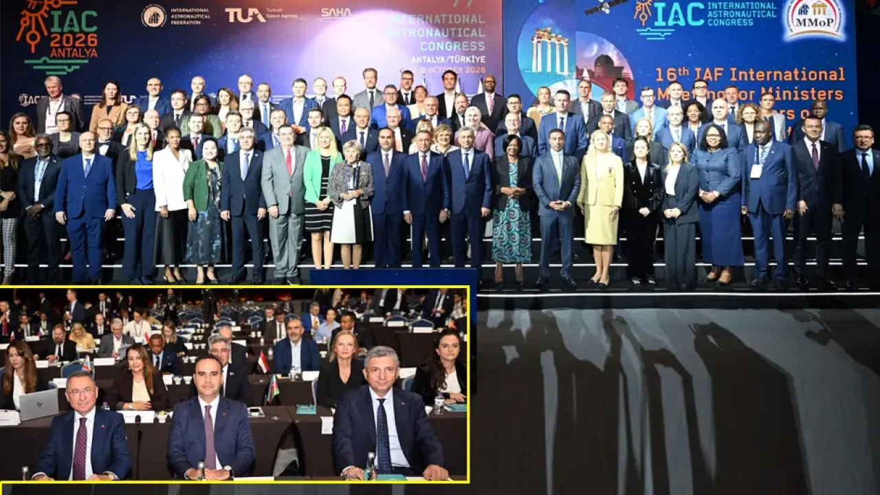 Uluslararası Uzay Kongresi hazırlıkları Antalya'da.
