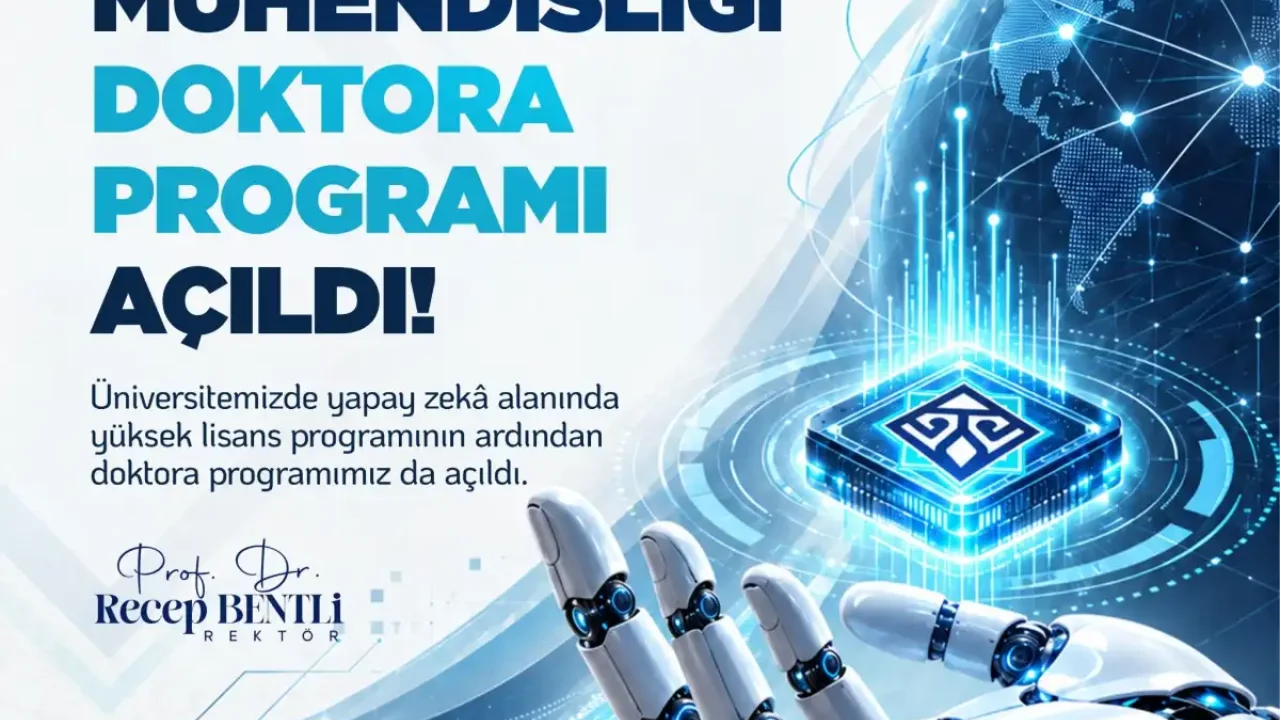 Yapay Zeka Mühendisliği Doktora Programı Başlıyor