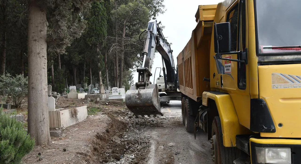 Osmaniye Mezarlığı Baştan Aşağı Yenileniyor