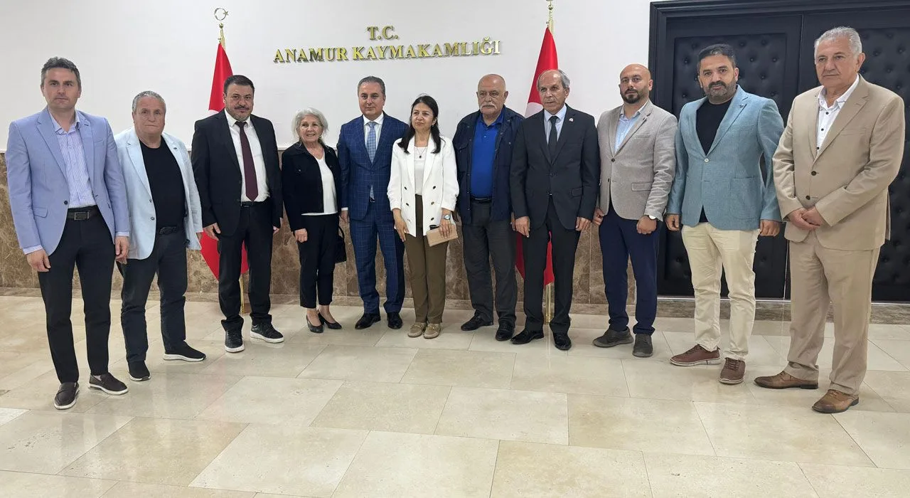 Agf Heyetinden Anamur Kaymakamı’na Ziyaret Agf Heyetinden Anamur Kaymakamı’na Ziyaret