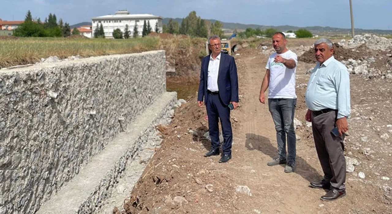 Ellek Beldesi Taşkın Riskine Karşı Güçleniyor Ellek Beldesi Taşkın Riskine Karşı Güçleniyor