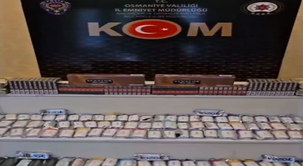 Osmaniye'De Otobüste Kaçak Tütün Ele Geçti Osmaniye'De Otobüste Kaçak Tütün Ele Geçti