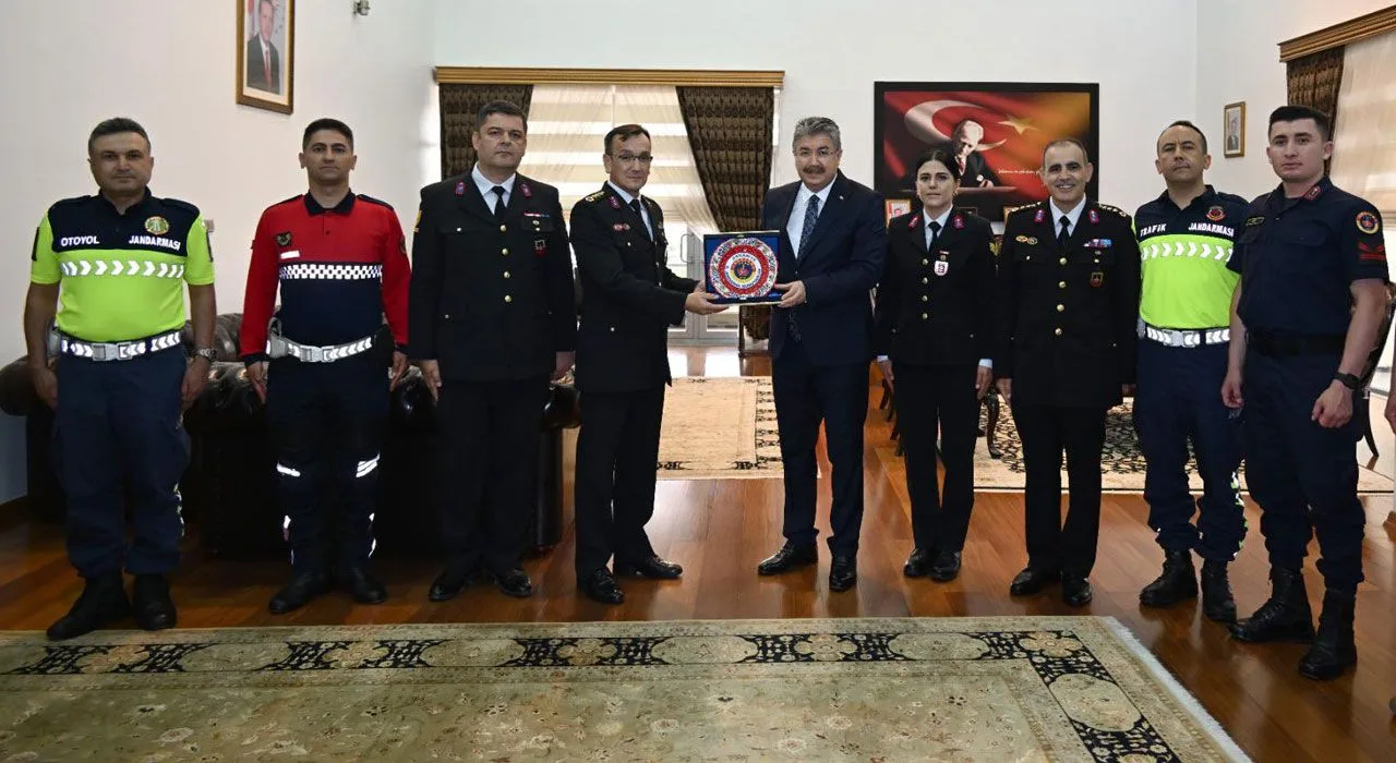 Vali Erdinç Yılmaz’dan Jandarma Teşkilatına Kutlama