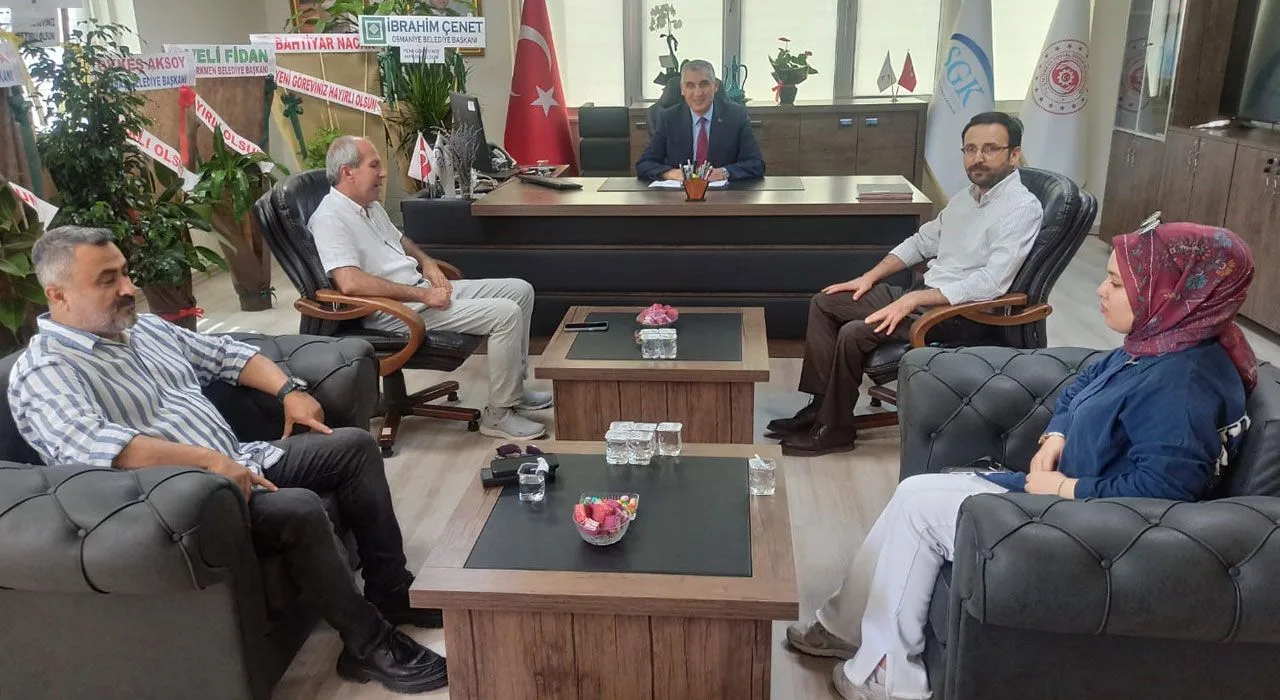 Cgc’den Sgk İl Müdürü Soner Doğan’a Ziyaret Cgc’den Sgk İl Müdürü Soner Doğan’a Ziyaret