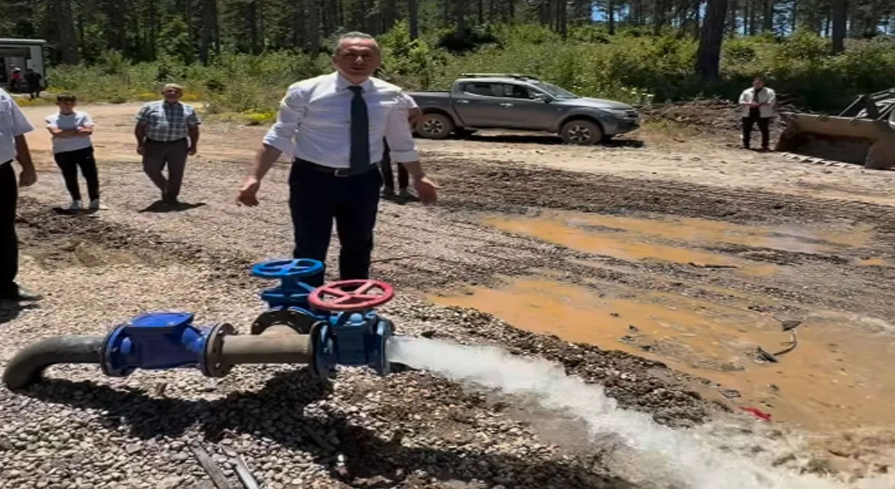 Başkan İbrahim Çenet Zorkun’da Vanayı Açtı Başkan İbrahim Çenet Zorkun’da Vanayı Açtı