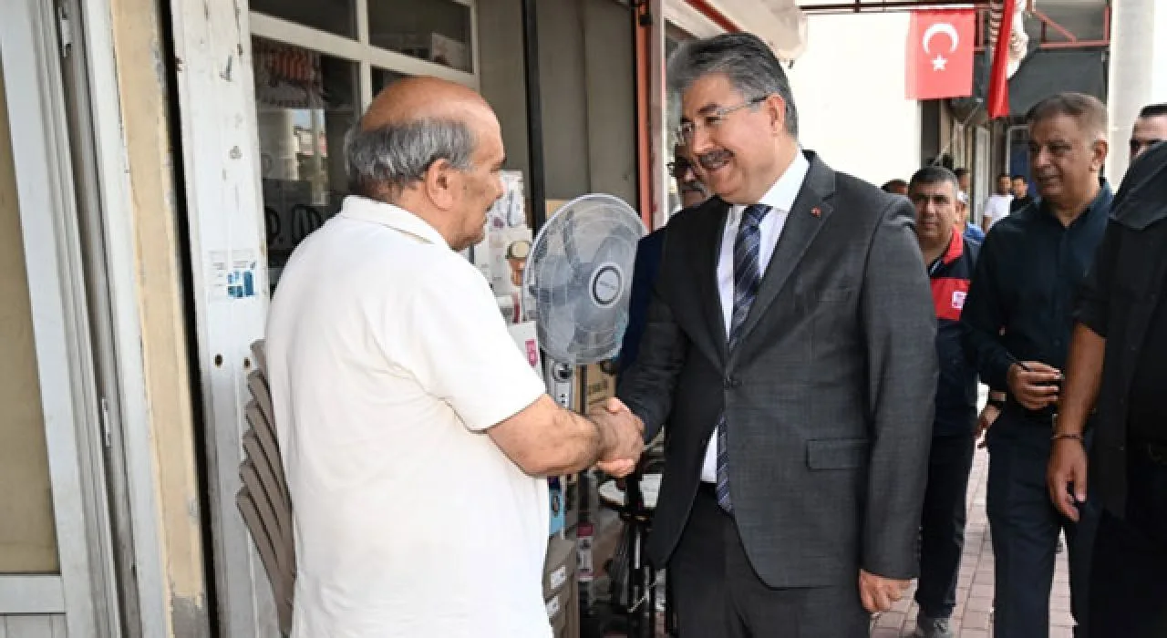Vali Erdinç Yılmaz Esnafla Buluştu, Sorunları Dinledi