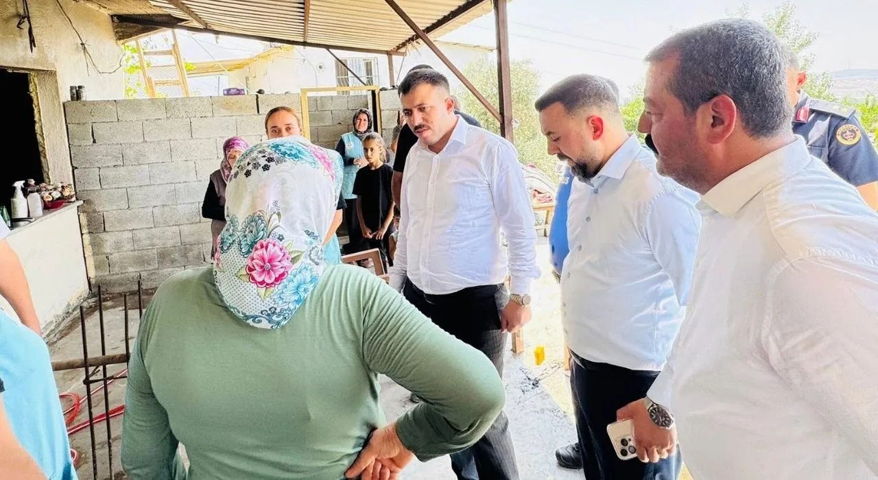 Osmaniye’de Yangın Sonrası Ziyaret Ve İnceleme