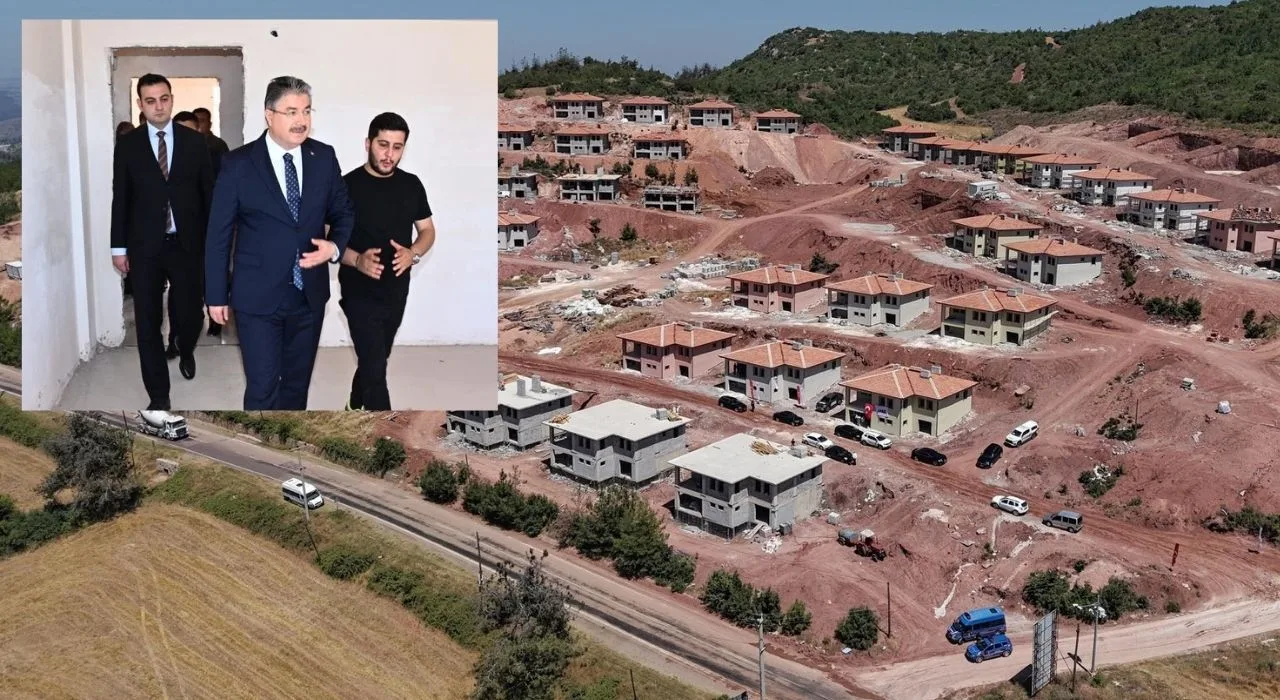 Vali Erdinç Yılmaz: Konutlar 45 Günde Teslim Edilecek Vali Erdinç Yılmaz: Konutlar 45 Günde Teslim Edilecek