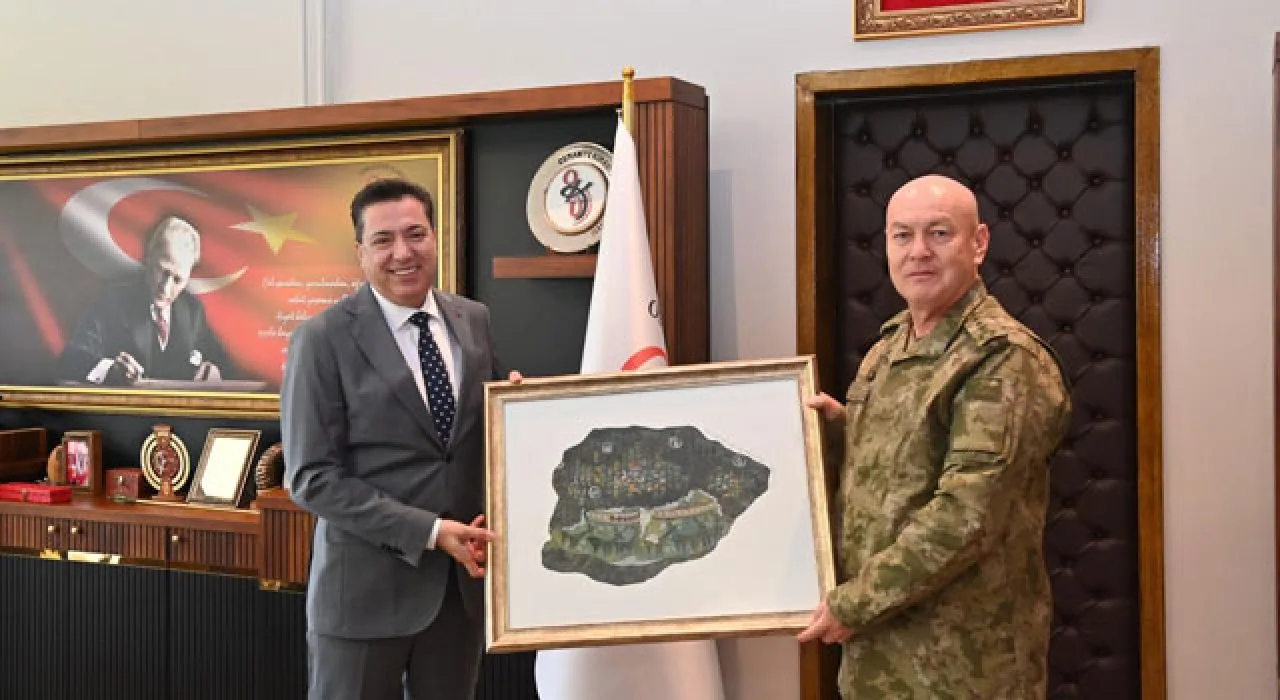Albay Hakan Kocabaş’tan Rektör Uzun’a Veda Ziyareti