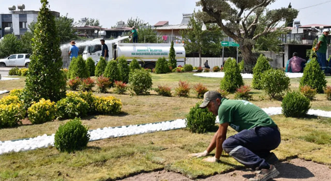 Osmaniye Batı Girişi Baştan Aşağı Yenileniyor