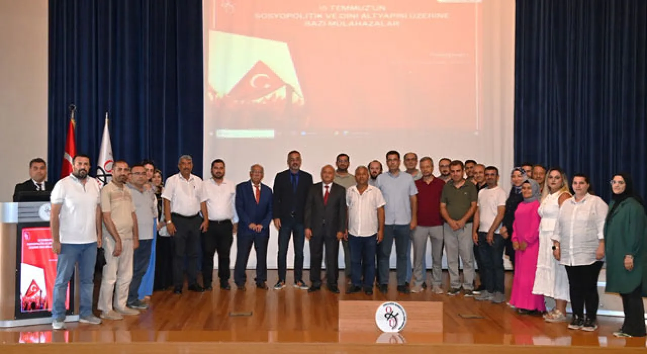 Okü’de 15 Temmuz’un Dini Boyutu Konuşuldu