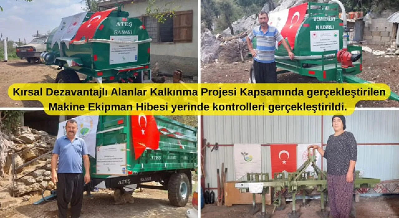 Osmaniye’de Hibe Tarım Makineleri Sahada Incelendi Osmaniye’de Hibe Tarım Makineleri Sahada Incelendi