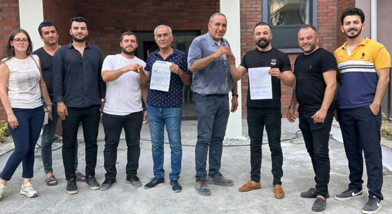 Metin Tamer Sitesi’nde İlk Anahtarlar Verildi Metin Tamer Sitesi’nde İlk Anahtarlar Verildi