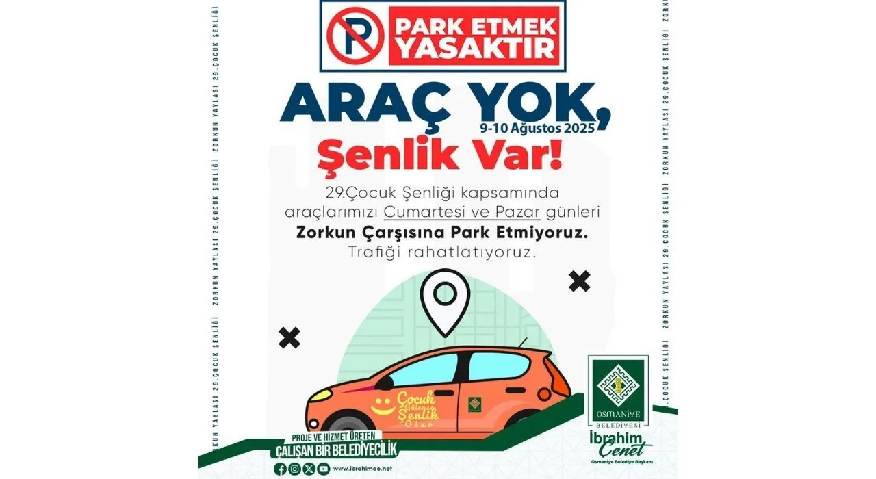 Osmaniye’de Demet Akalın Konseri Için Trafik Planı