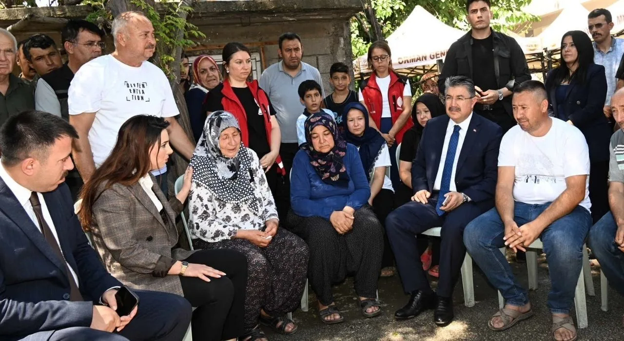 Vali Erdinç Yılmaz’dan Şehit Orman İşçisine Vefa