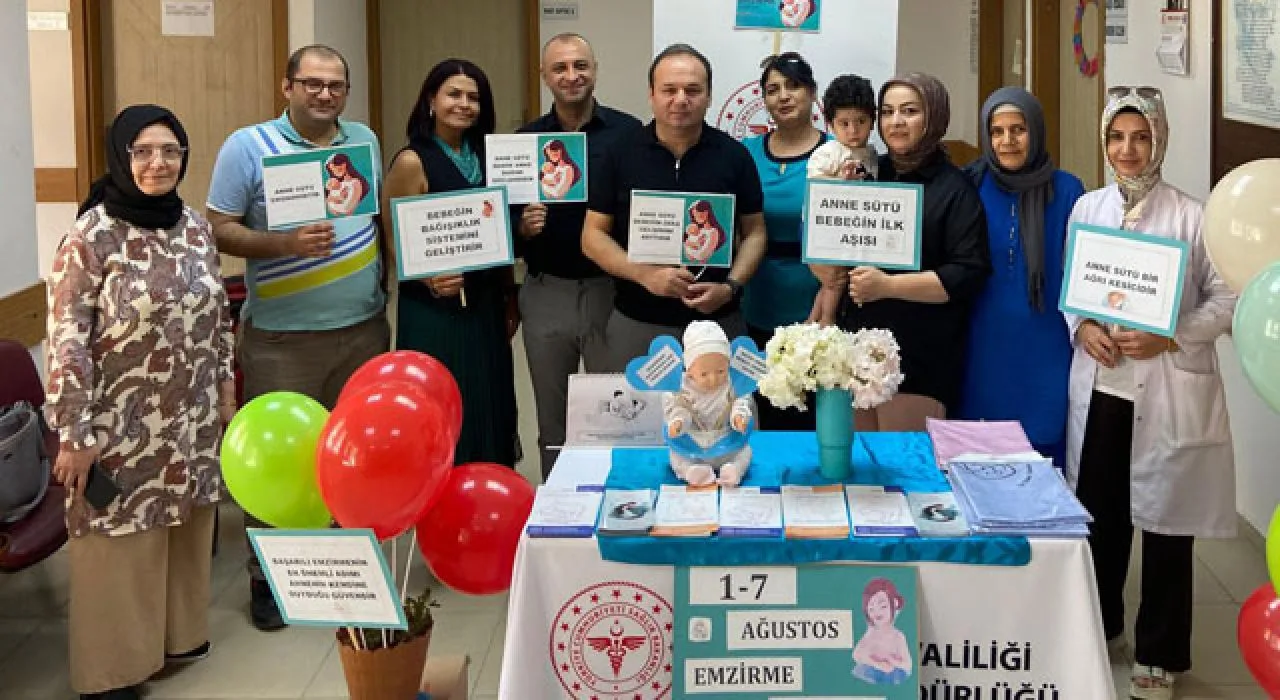 Osmaniye’de Emzirme Haftası Etkinlikleri Başladı Osmaniye’de Emzirme Haftası Etkinlikleri Başladı