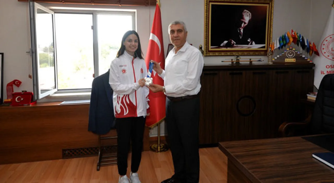 Osmaniye’nin Gururu Aybüke Kılınç Dünya Ikincisi