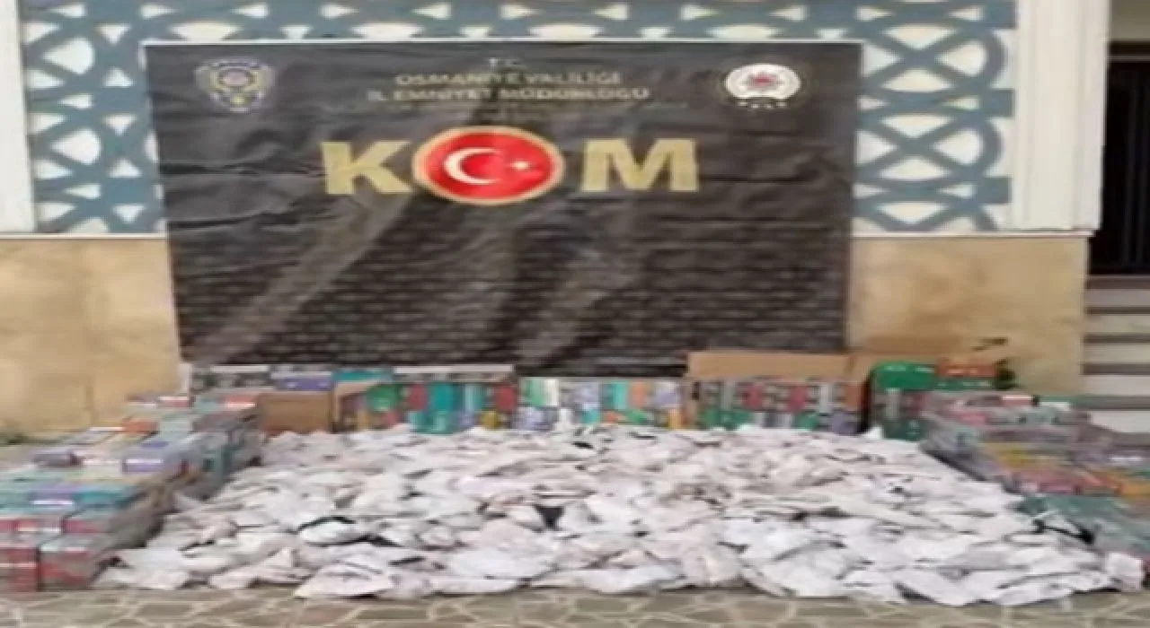 Osmaniye’de Kaçak Tütün Operasyonu: 1 Tutuklama Osmaniye’de Kaçak Tütün Operasyonu: 1 Tutuklama