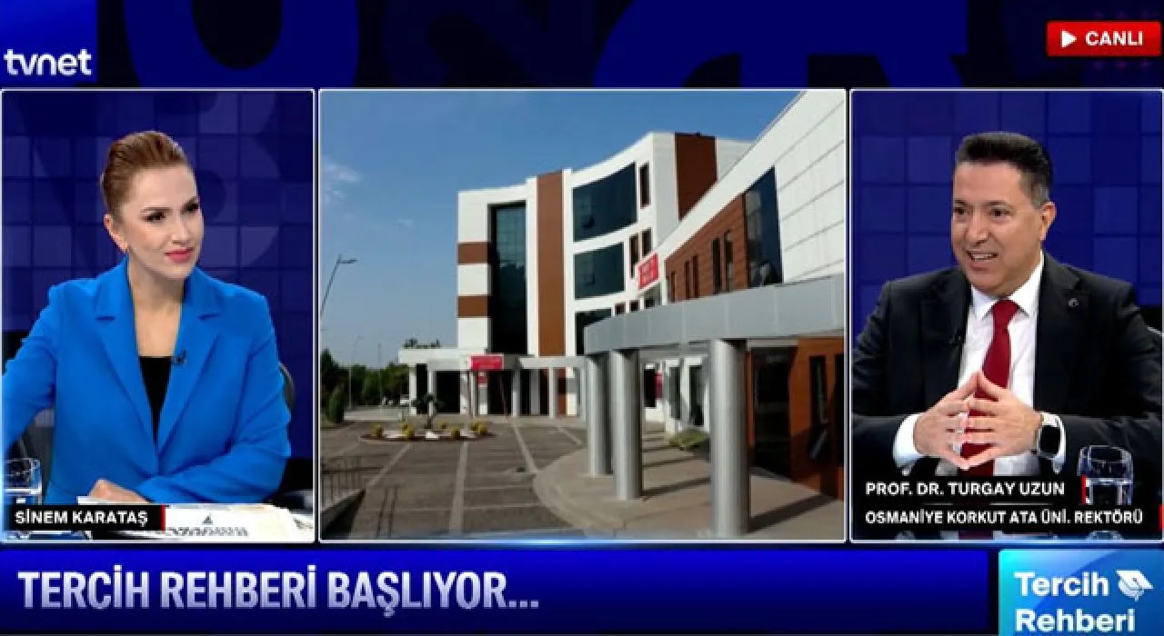 Okü Rektörü Turgay Uzun Tv'De Üniversiteyi Tanıttı Okü Rektörü Turgay Uzun Tv'De Üniversiteyi Tanıttı