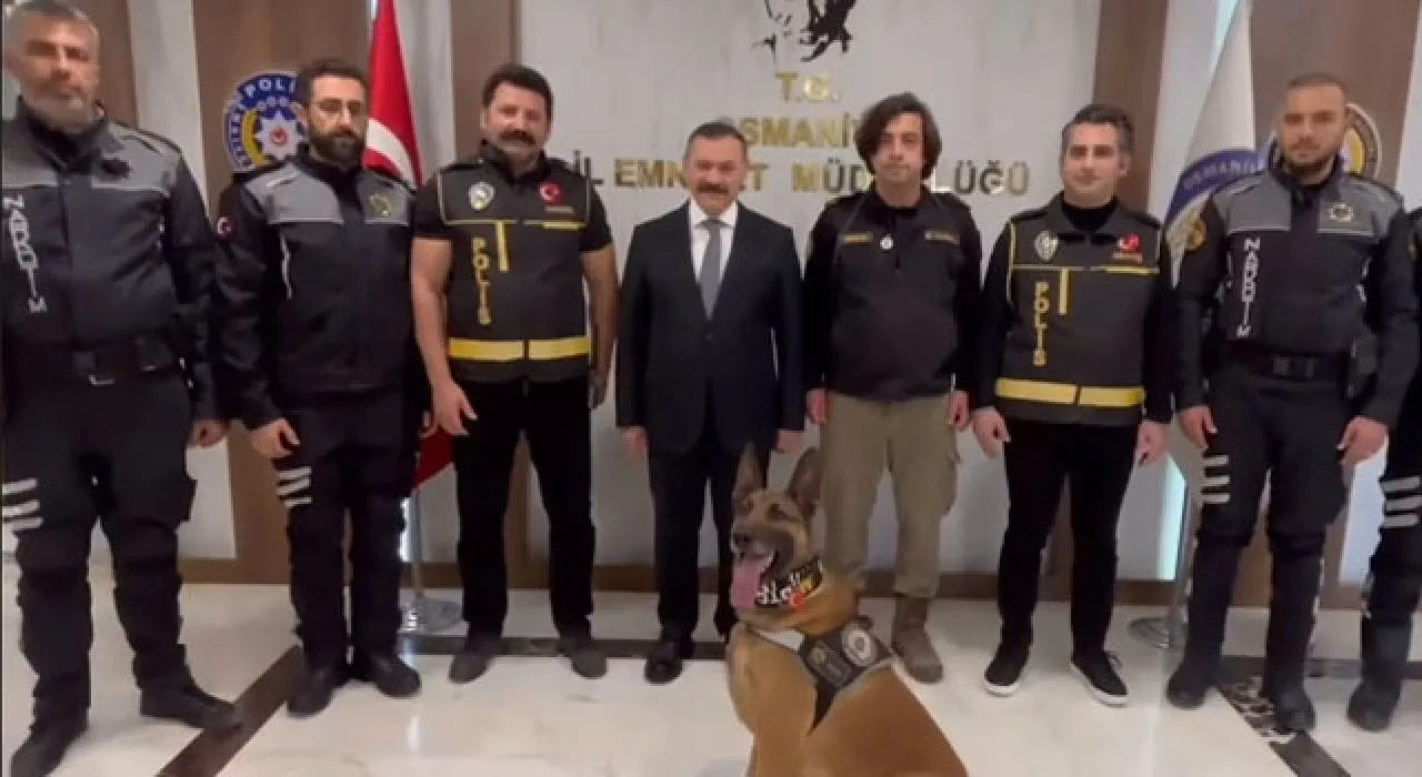 Osmaniye Emniyeti’nin Narkotik Gururu Pars Emekli Oldu Osmaniye Emniyeti’nin Narkotik Gururu Pars Emekli Oldu