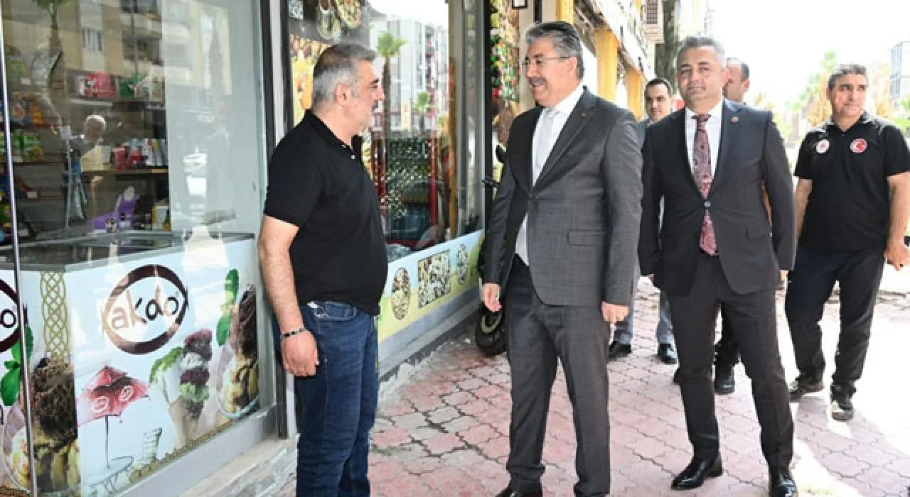 Osmaniye Valisi Erdinç Yılmaz’dan Esnaf Ziyareti