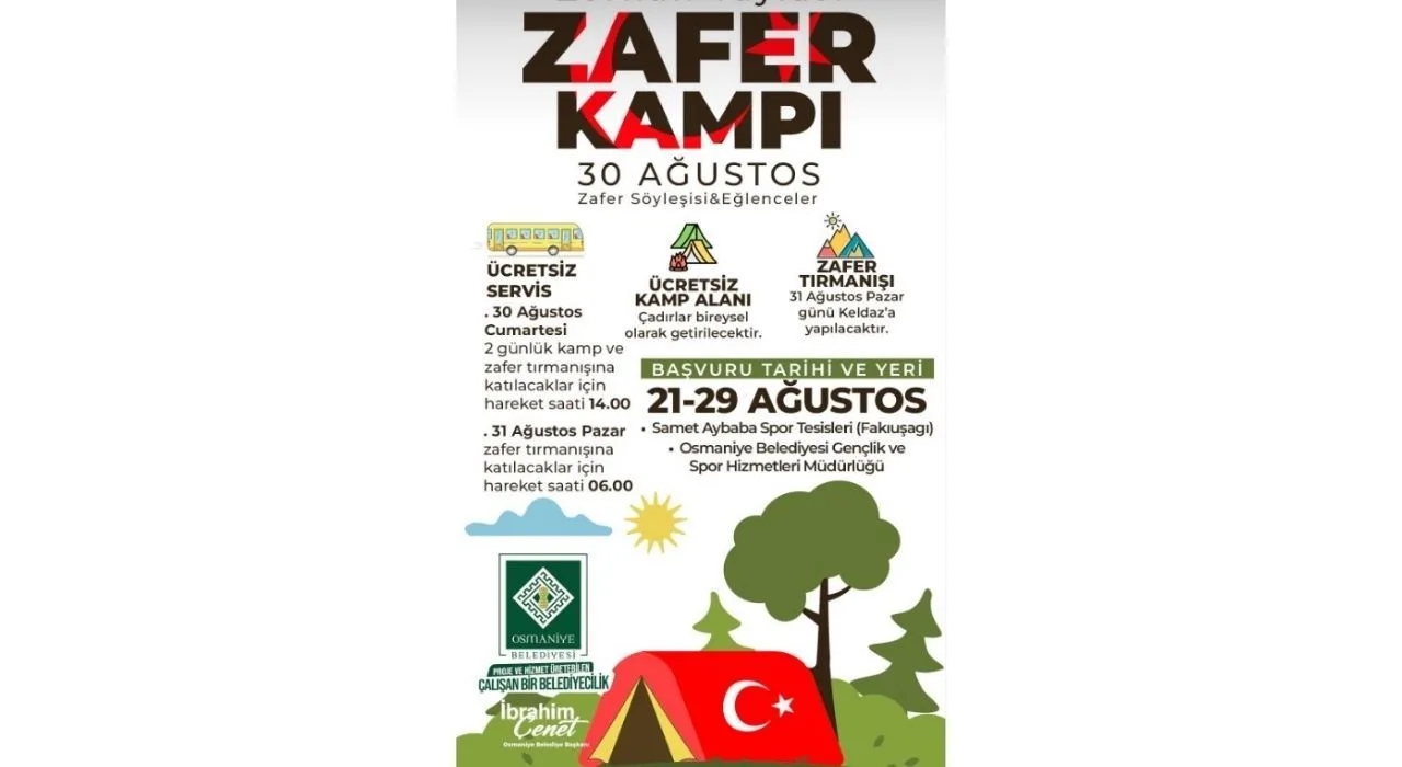 Zafer Bayramı, Osmaniye’de Zorkun’da Kutlanacak