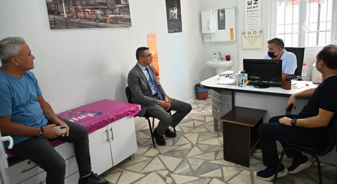 İl Sağlık Müdürü Emrah Ceviz’den Sağlık Hizmeti İncelemesi