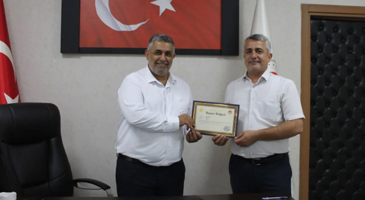 Osmaniye İl Müftülüğü Personeline Başarı Belgesi