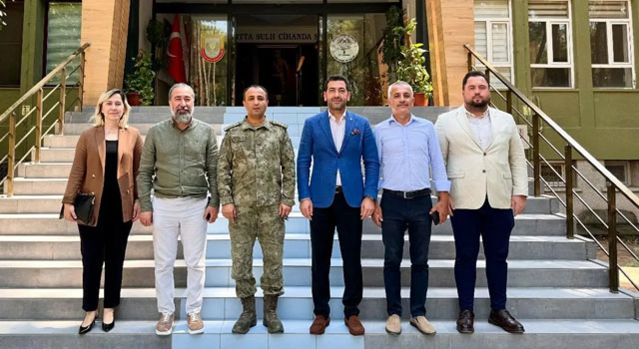 Mehmet Sadi Binboğa’dan Garnizon Komutanı’na Ziyaret
