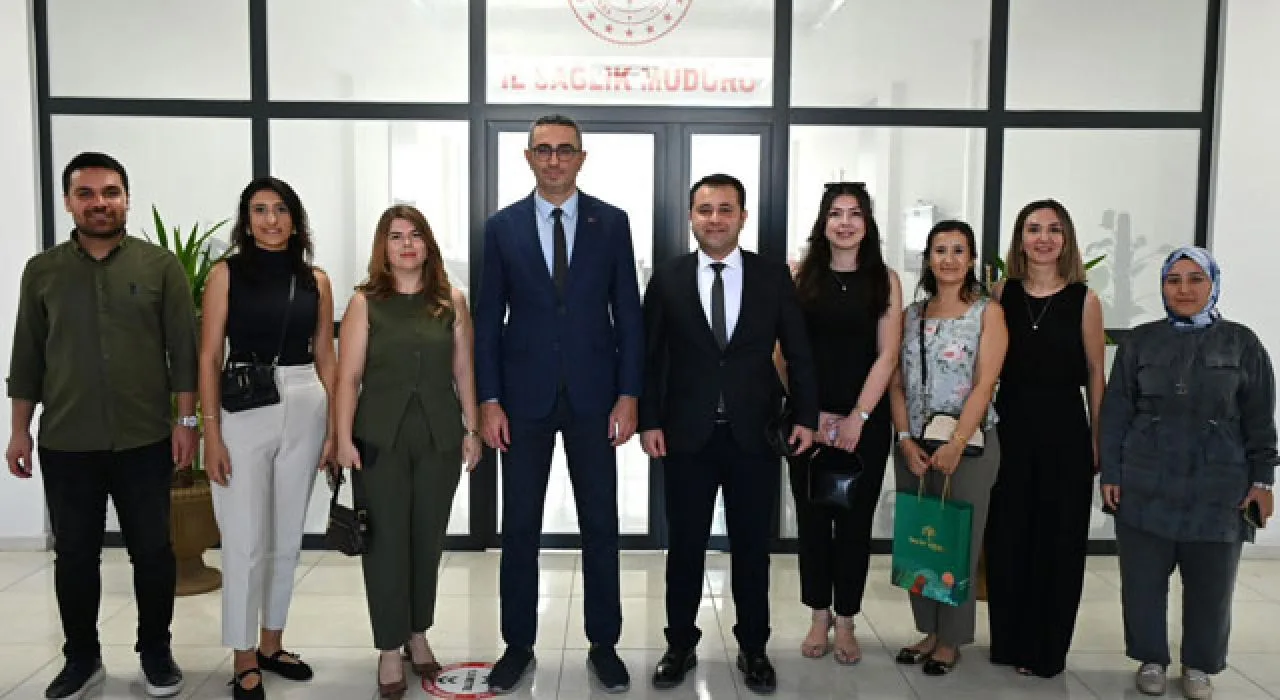 Osmaniye Eczacı Odası’ndan Sağlık Müdürüne Ziyaret
