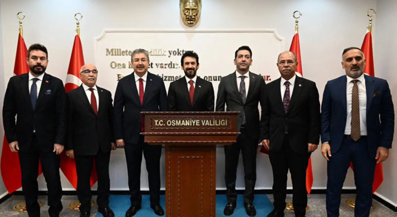 Bakan Yardımcısı Batuhan Mumcu’dan Osmaniye Valiliğine Ziyaret
