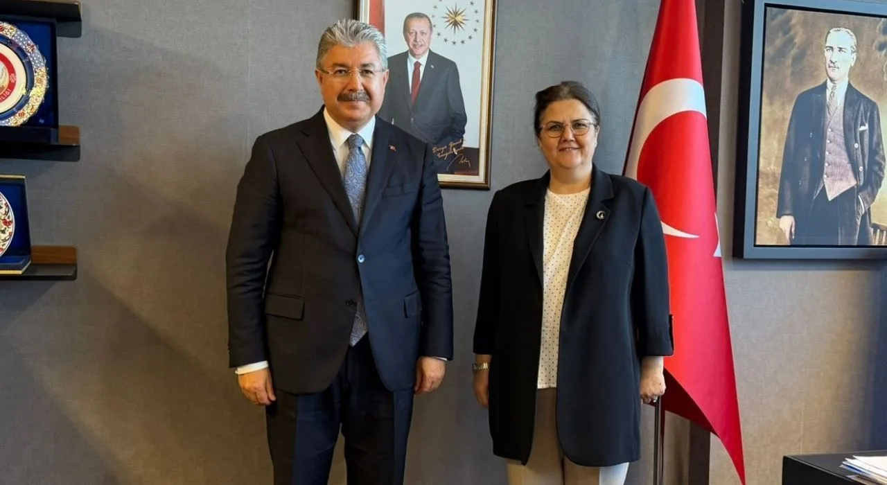 Vali Erdinç Yılmaz Ankara’da Milletvekili Yanık Ile Görüştü