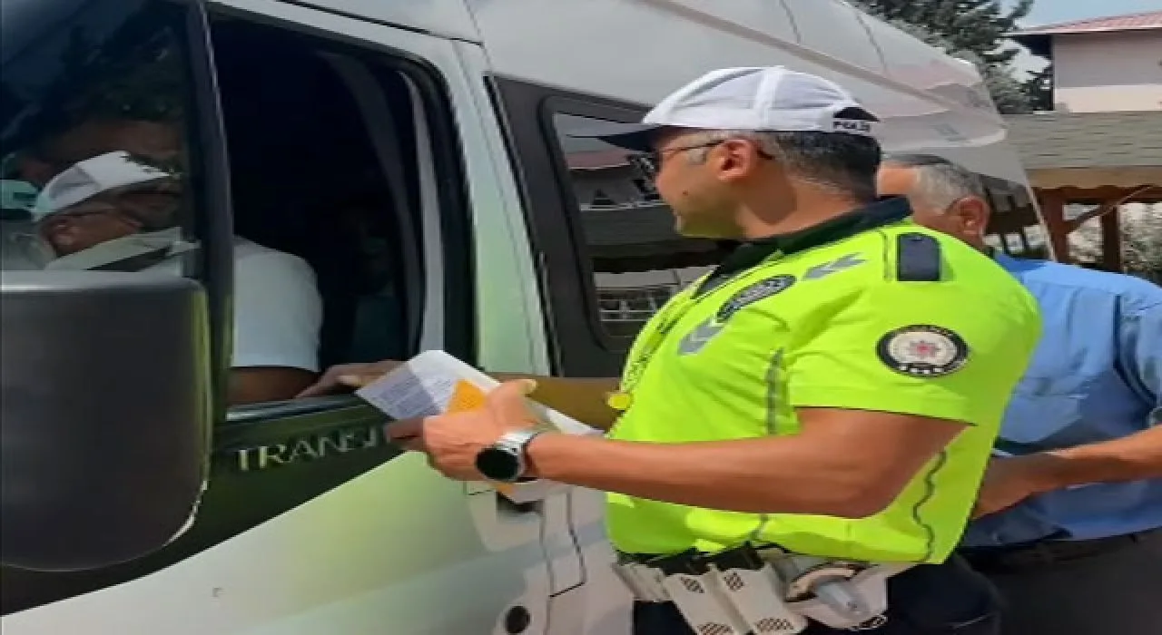 Osmaniye’de Okul Servislerine Sıkı Trafik Denetimi