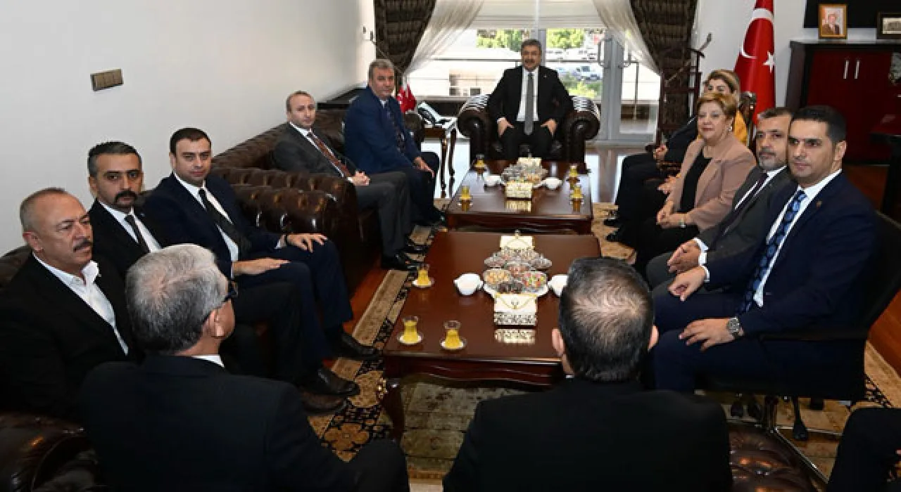Mhp Heyetinden Osmaniye Valisi Erdinç Yılmaz’a Ziyaret