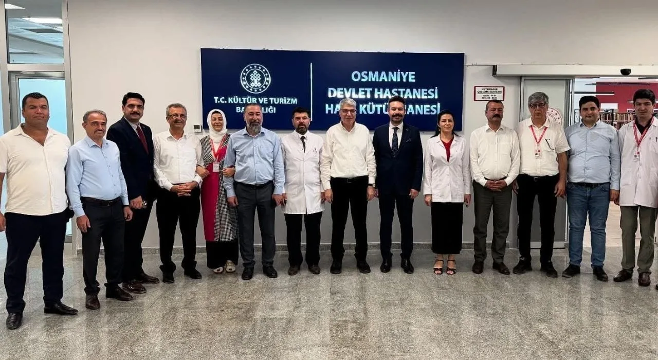 Osmaniye Devlet Hastanesi’ne Halk Kütüphanesi
