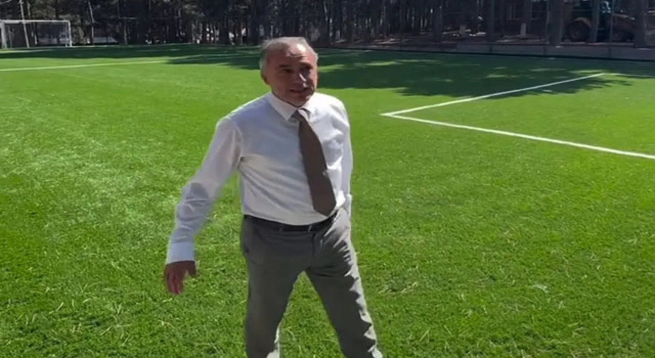 İbrahim Çenet’ten Zorkun Halı Saha Tesisine İnceleme