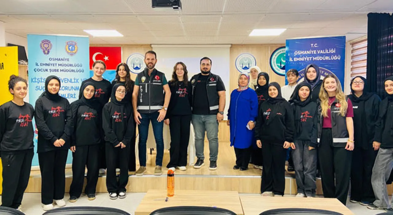 Osmaniye Emniyeti’nden Öğrencilere Güvenlik Dersi