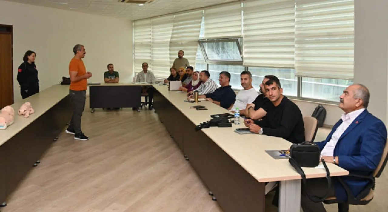 Okü Personeline Sertifikalı İlk Yardım Eğitimi