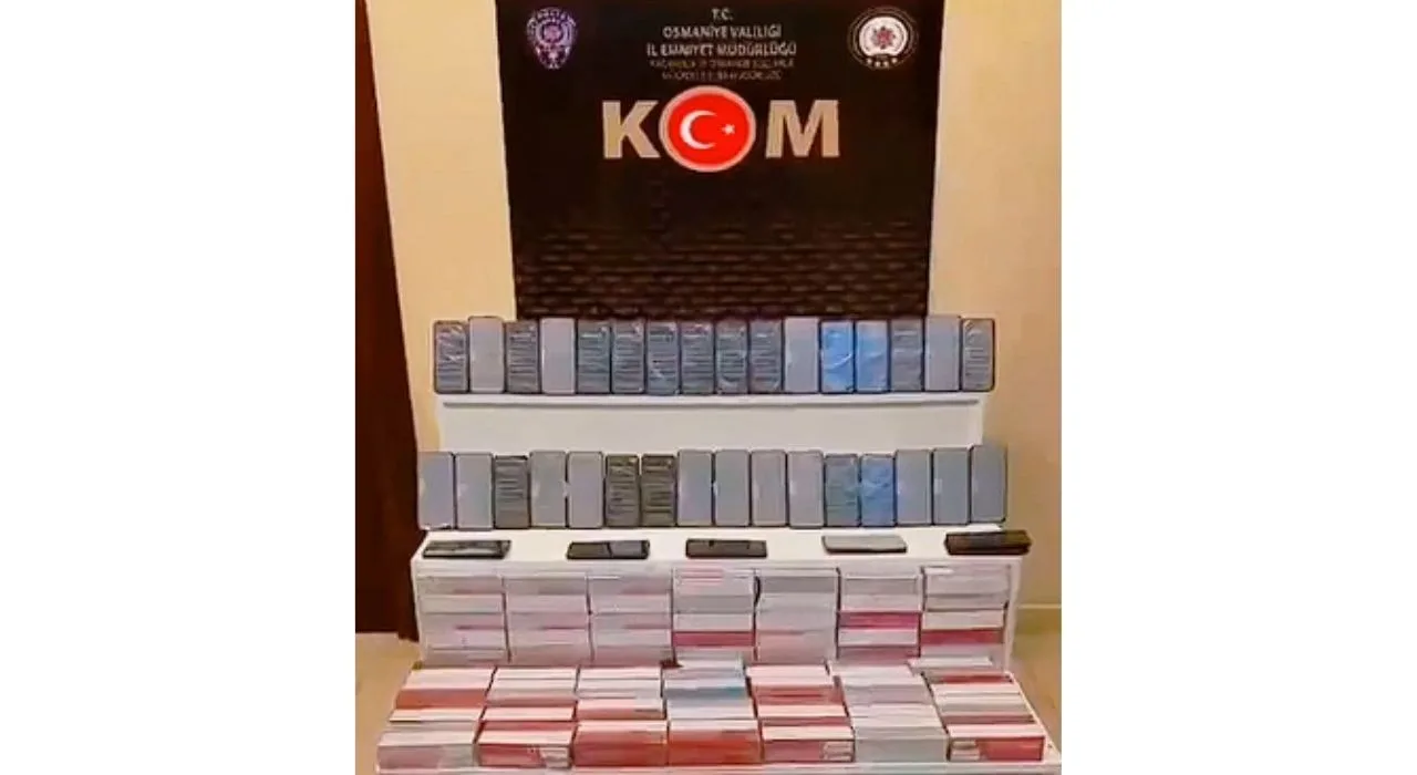 Osmaniye’de Kaçak Telefon Ve Tütün Operasyonu Osmaniye’de Kaçak Telefon Ve Tütün Operasyonu