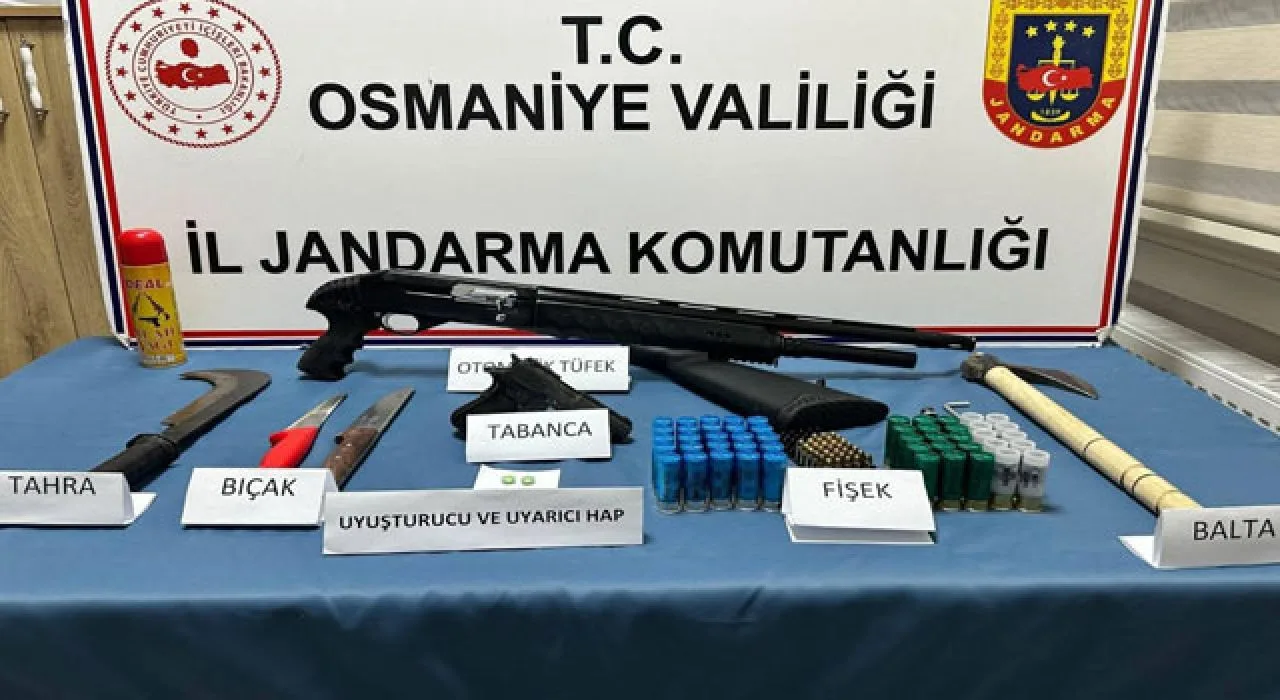 Osmaniye Jandarmadan 1 Haftada 124 Operasyon Osmaniye Jandarmadan 1 Haftada 124 Operasyon