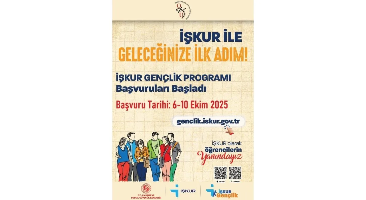 Okü’de İşkur Gençlik Programı Başvuruları Başlıyor